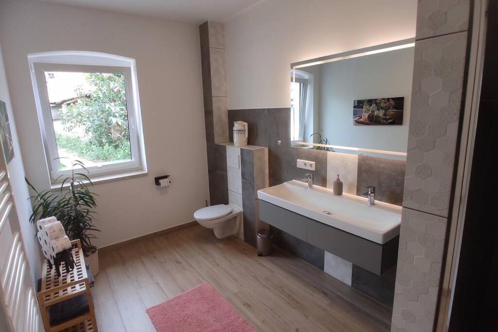 Storchennest - Ferienwohnung Am Storchenradweg Ketzür Εξωτερικό φωτογραφία